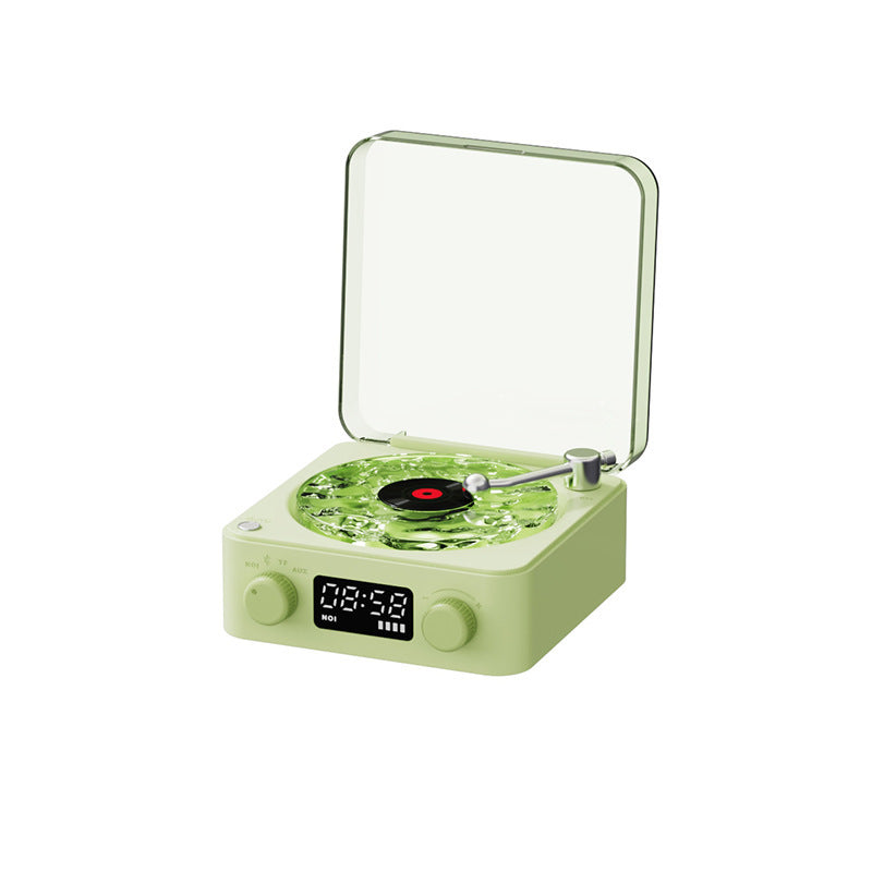 Crazy Vinyl Record Player With Projection Lamp