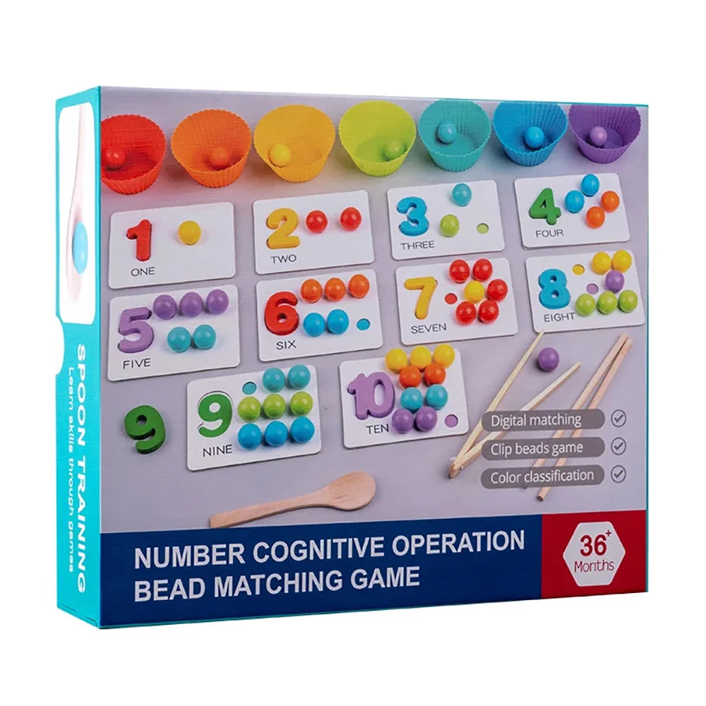 Kid's Montessori Math Play Set