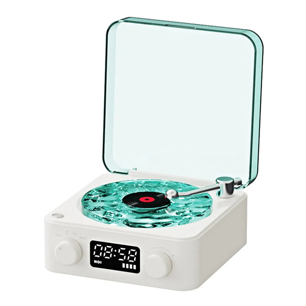 Crazy Vinyl Record Player With Projection Lamp
