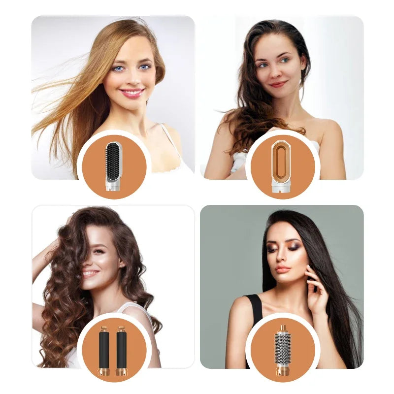 5 in 1 Hair Dryer Hot Comb Set