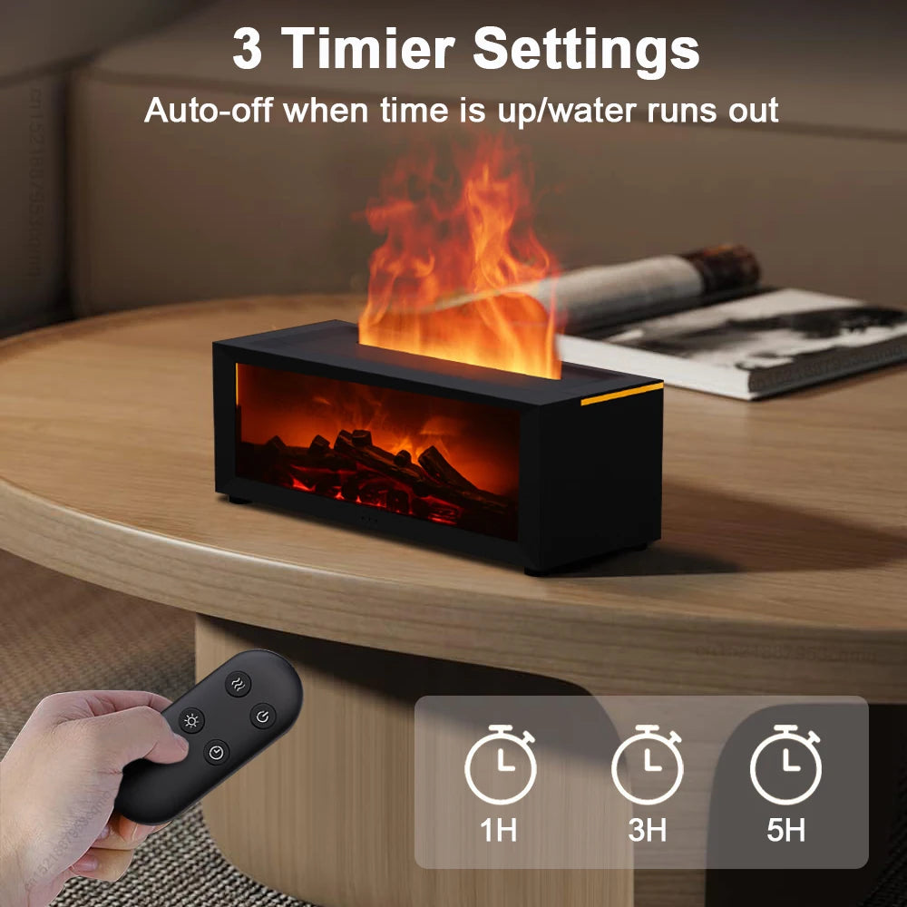Relaxing Fireplace Lamp