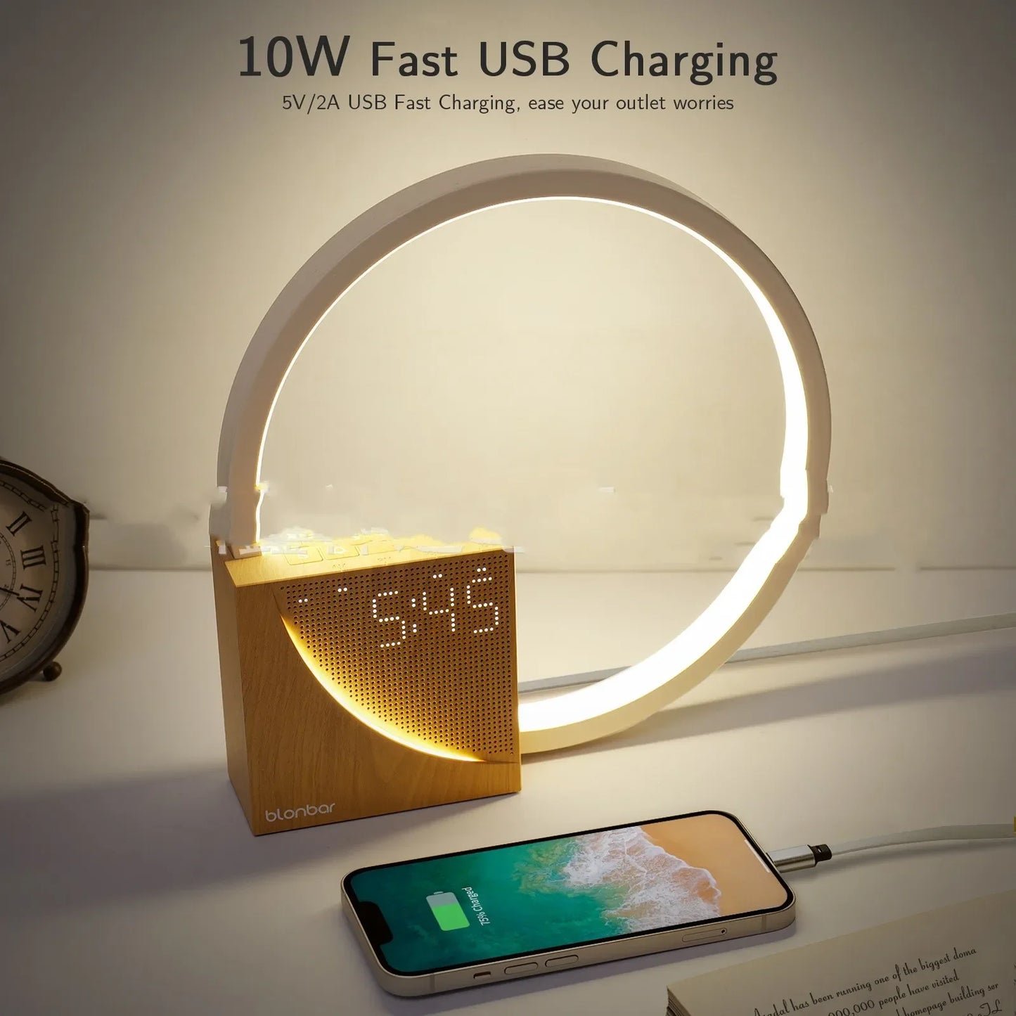 4-in-1 Multi-Bedside Lamp