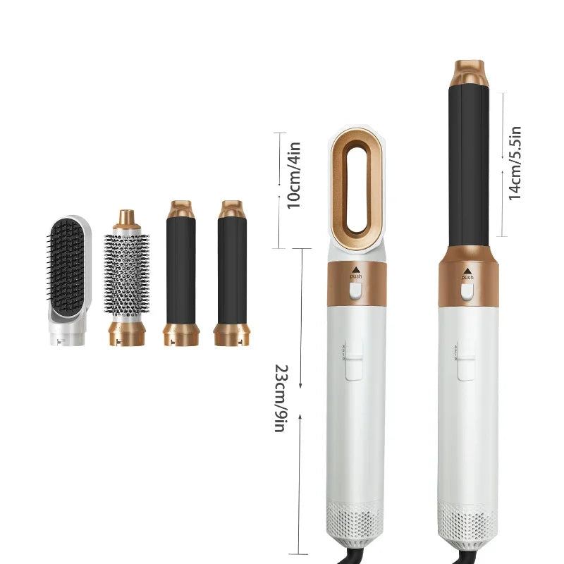 5 in 1 Hair Dryer Hot Comb Set