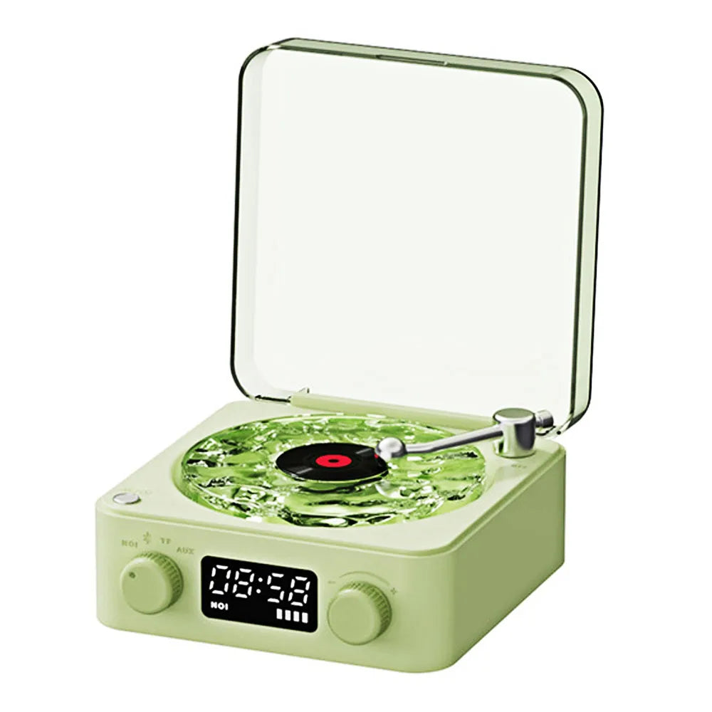 Crazy Vinyl Record Player With Projection Lamp