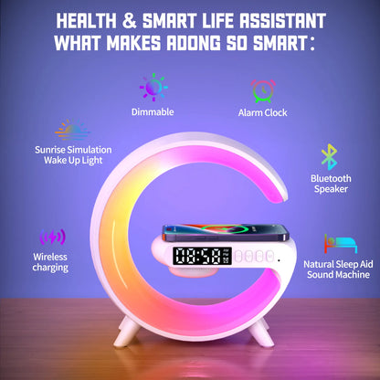 Multi Wireless Charger Pad Stand Speaker