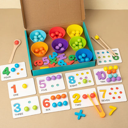 Kid's Montessori Math Play Set