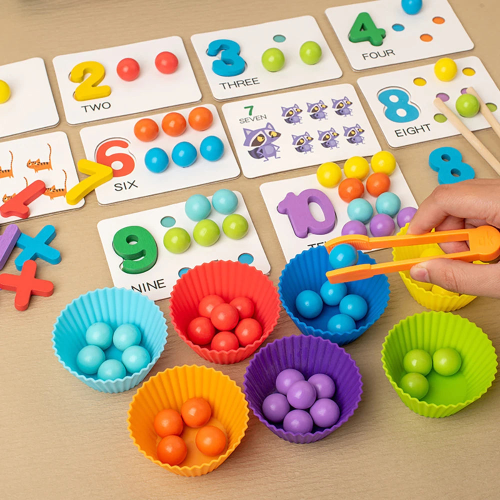 Kid's Montessori Math Play Set