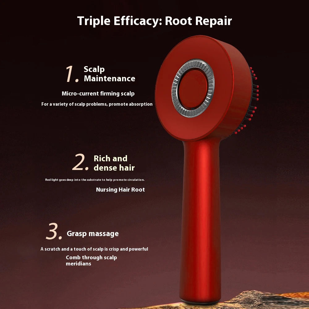 Red Light Therapy Electric Scalp Massager