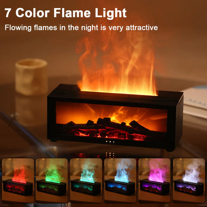 Relaxing Fireplace Lamp